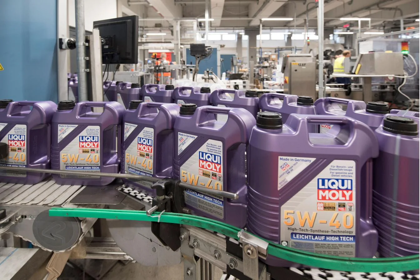 Завод Liqui Moly — виробництво 5W-40 в Ульмі